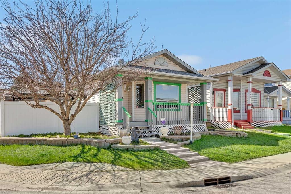 189 Applemead Close Se, Calgary, AB - Outdoor With Deck Patio Veranda
