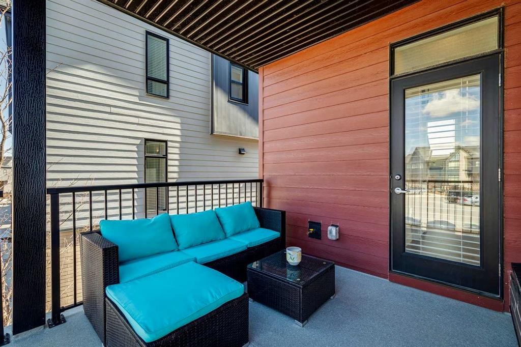 71 Sage Meadows Circle Nw, Calgary, AB - Outdoor With Deck Patio Veranda With Exterior