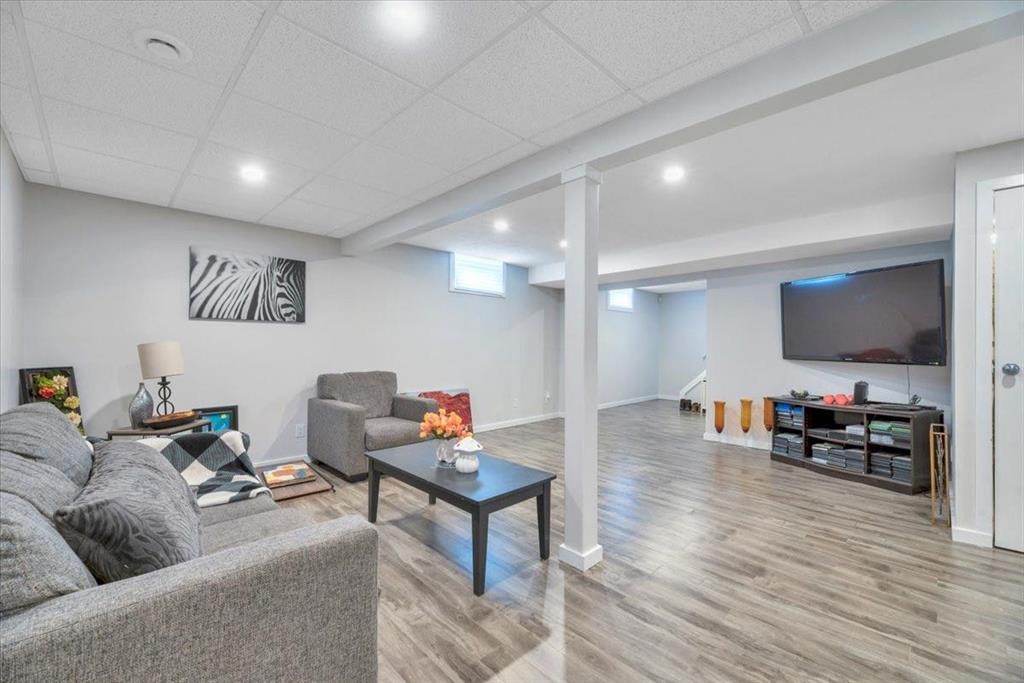 112 Thorson Crescent, Okotoks, AB - Indoor Photo Showing Basement