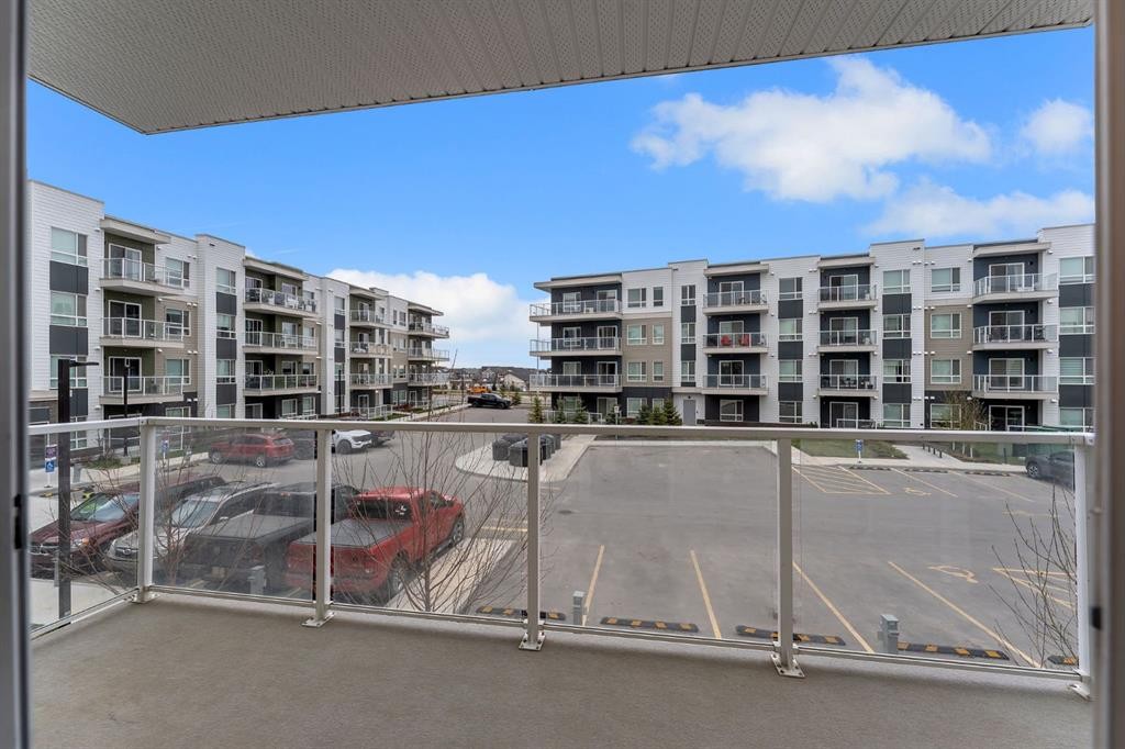 3201-220 Seton Grove Se, Calgary, AB - Outdoor With Balcony