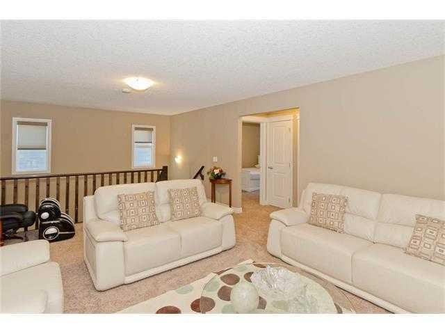 46 Mahogany Passage Se, Calgary, AB - Indoor Photo Showing Living Room