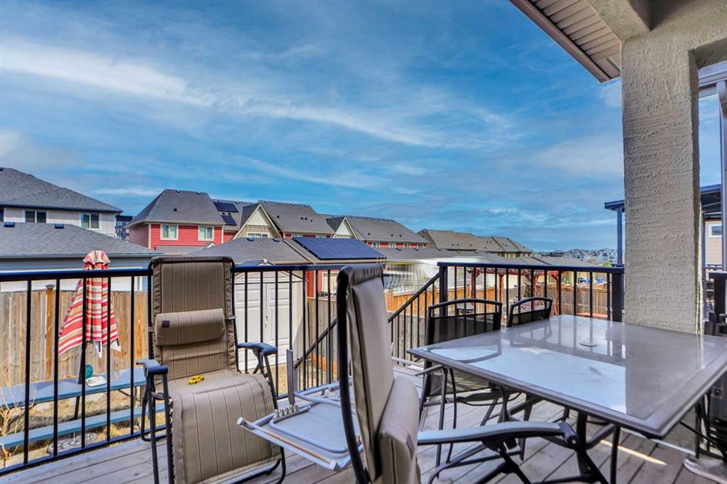 46 Mahogany Passage Se, Calgary, AB - Outdoor With Deck Patio Veranda
