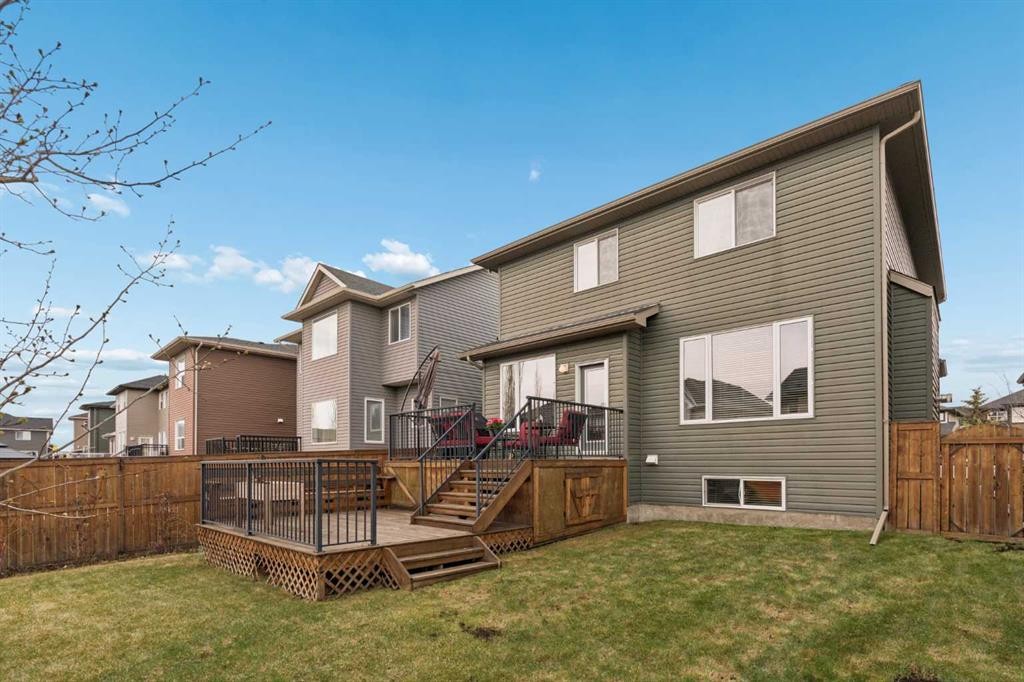 417 Silverado Boulevard Sw, Calgary, AB - Outdoor With Deck Patio Veranda