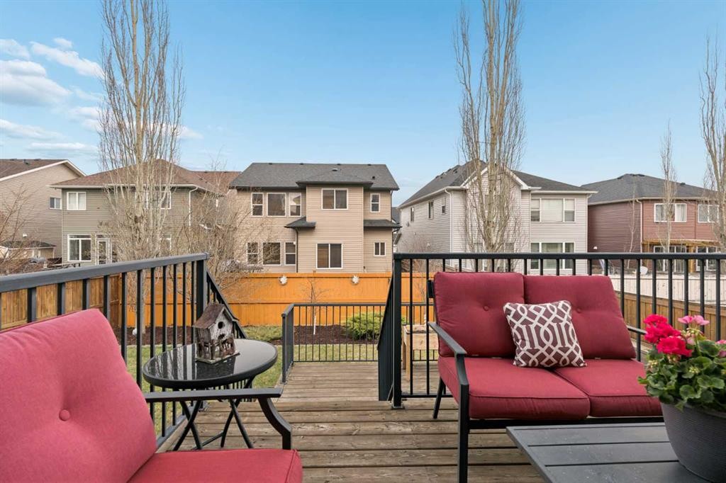 417 Silverado Boulevard Sw, Calgary, AB - Outdoor With Deck Patio Veranda With Exterior