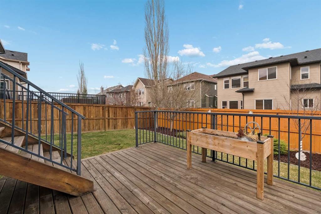 417 Silverado Boulevard Sw, Calgary, AB - Outdoor With Deck Patio Veranda With Exterior