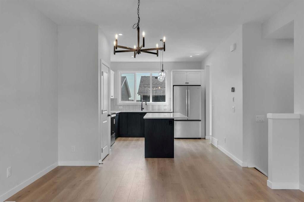237 Heirloom Way Se, Calgary, AB - Indoor Photo Showing Kitchen