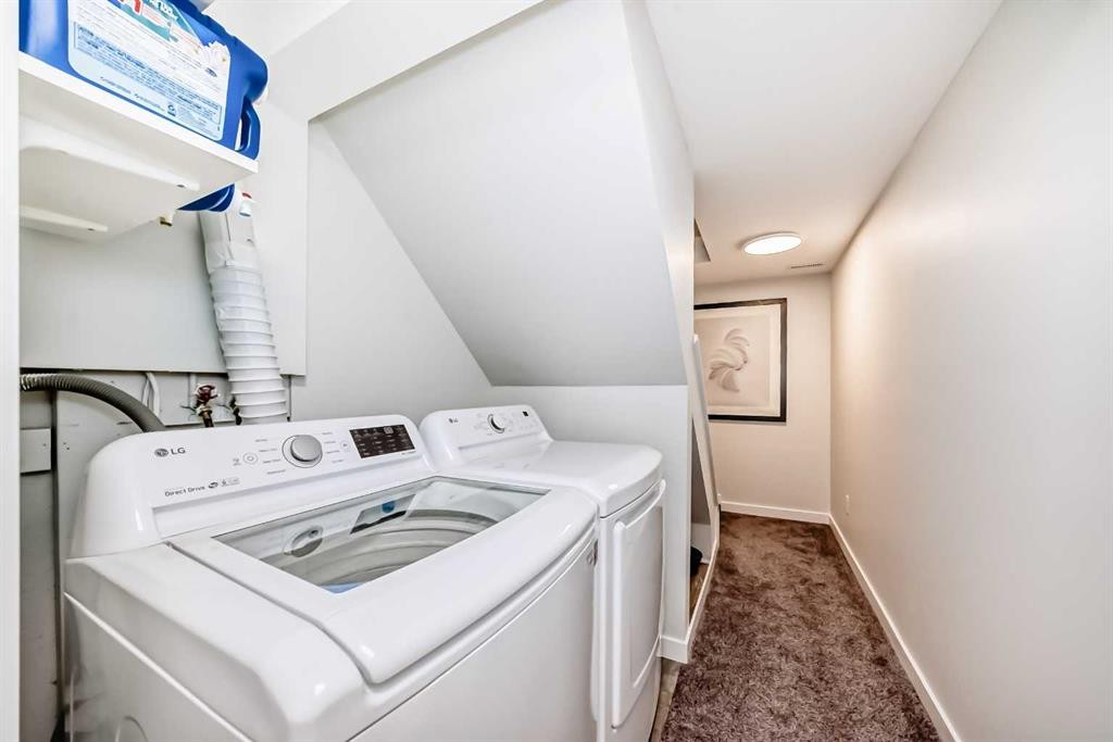 103 Everstone Place Sw, Calgary, AB - Indoor Photo Showing Laundry Room