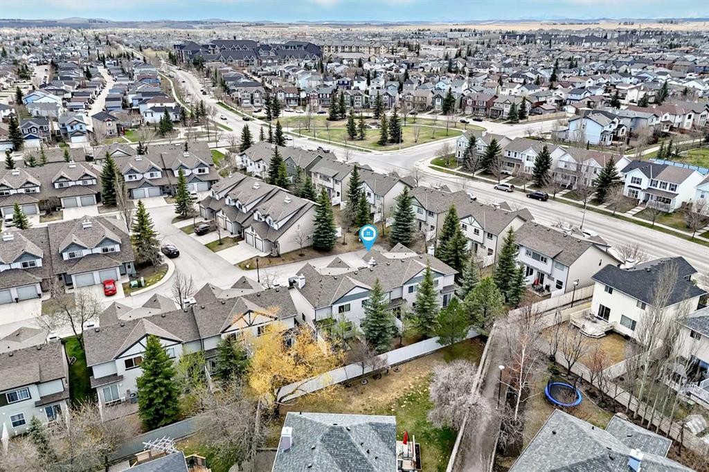 103 Everstone Place Sw, Calgary, AB - Outdoor With View