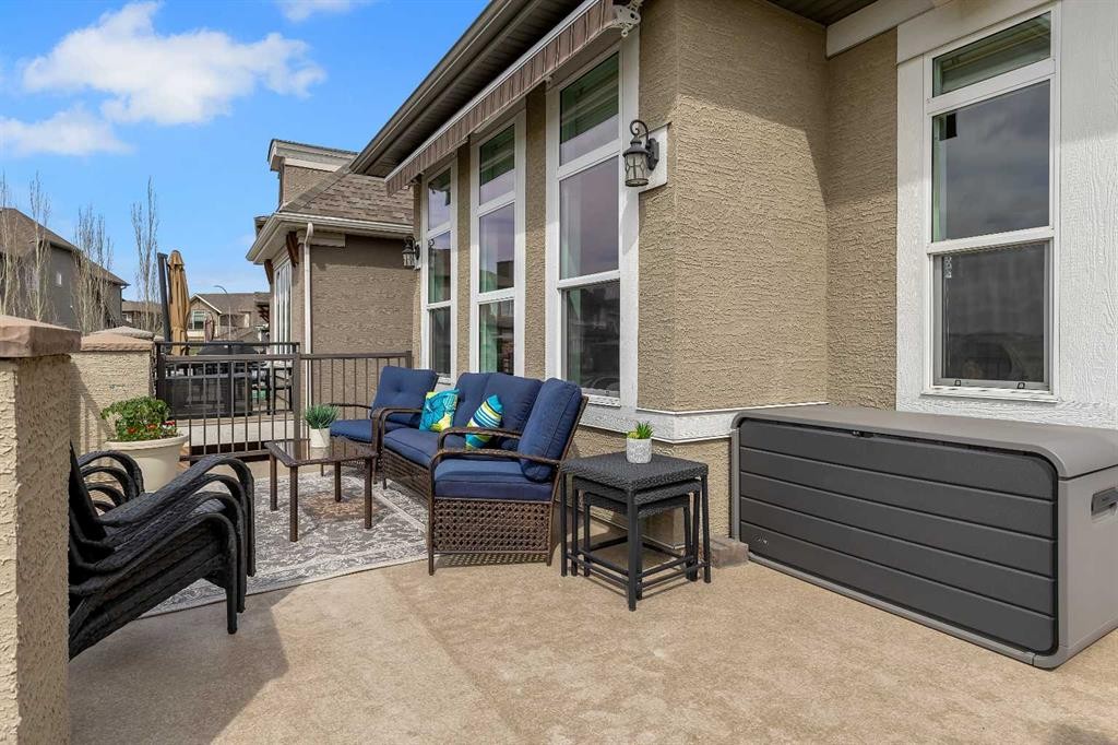 369 Marquis Landing Se, Calgary, AB - Outdoor With Deck Patio Veranda With Exterior