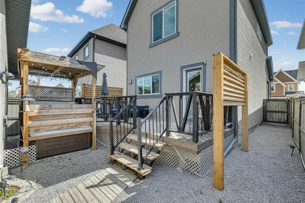 216 Mahogany Grove Se, Calgary, AB - Outdoor With Deck Patio Veranda With Exterior