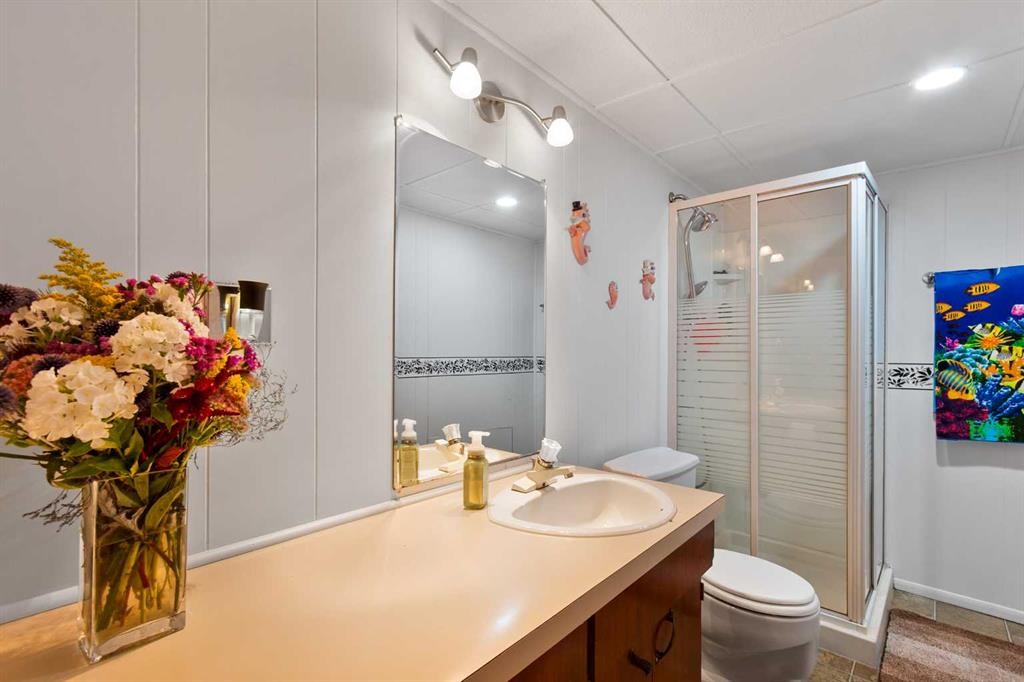 4417 55 Avenue, Olds, AB - Indoor Photo Showing Bathroom