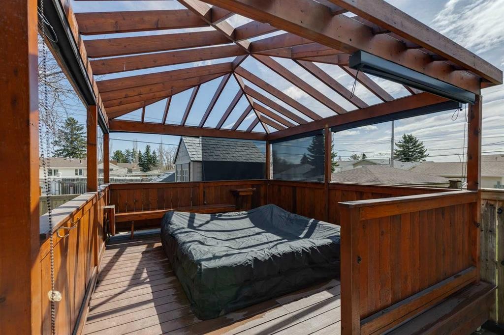 12 Huntwick Way Ne, Calgary, AB - Outdoor With Deck Patio Veranda With Exterior