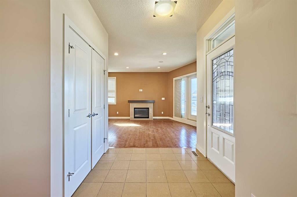 1840 Westmount Road Nw, Calgary, AB - Indoor Photo Showing Other Room With Fireplace