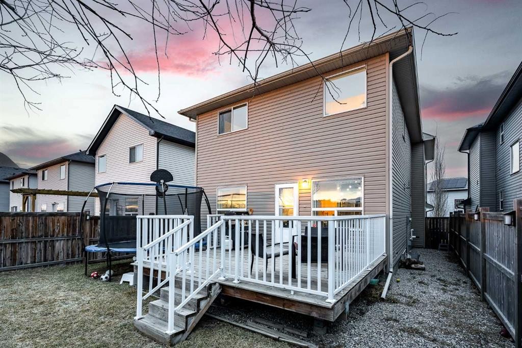 107 Everwoods Park Sw, Calgary, AB - Outdoor With Deck Patio Veranda With Exterior