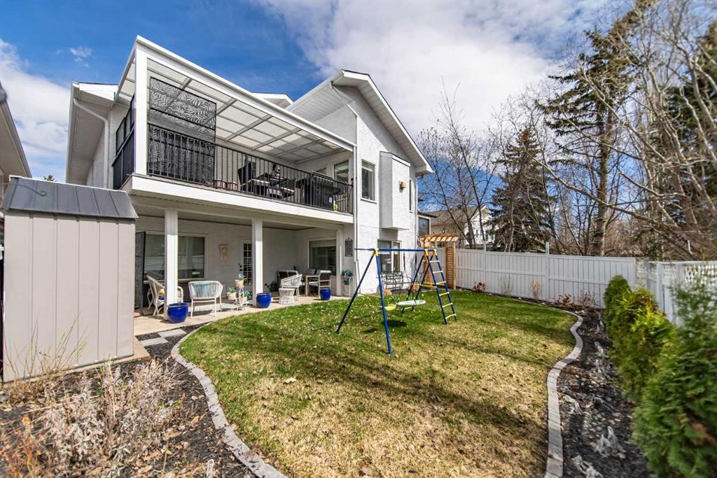 9 Scripps Landing Nw, Calgary, AB - Outdoor With Deck Patio Veranda