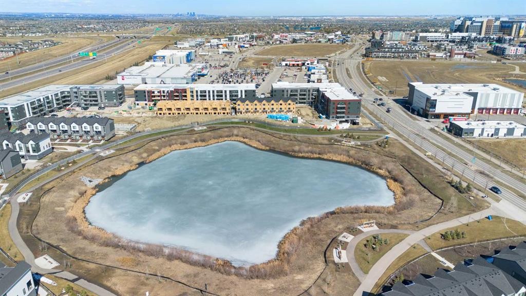 6103-20295 Seton Way Se, Calgary, AB - Outdoor With View