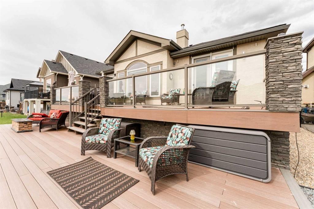 149 Muirfield Boulevard, Lyalta, AB - Outdoor With Deck Patio Veranda