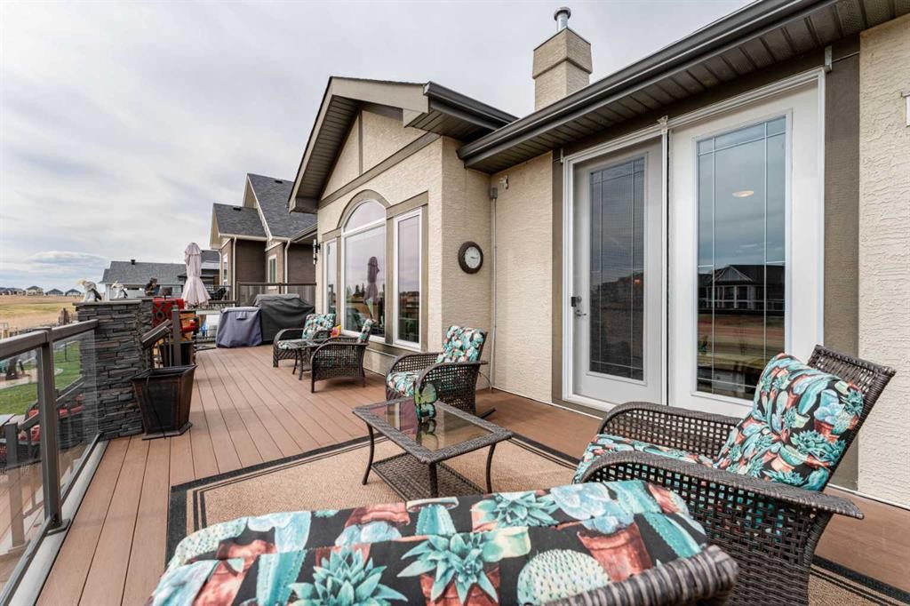 149 Muirfield Boulevard, Lyalta, AB - Outdoor With Deck Patio Veranda With Exterior