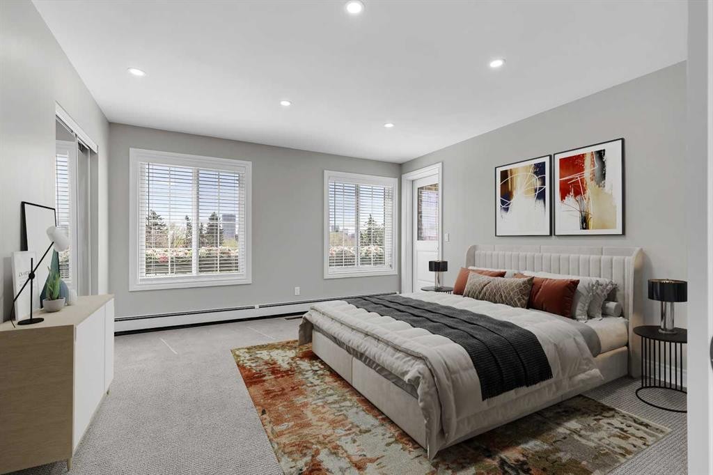 3-232 20 Avenue Ne, Calgary, AB - Indoor Photo Showing Bedroom
