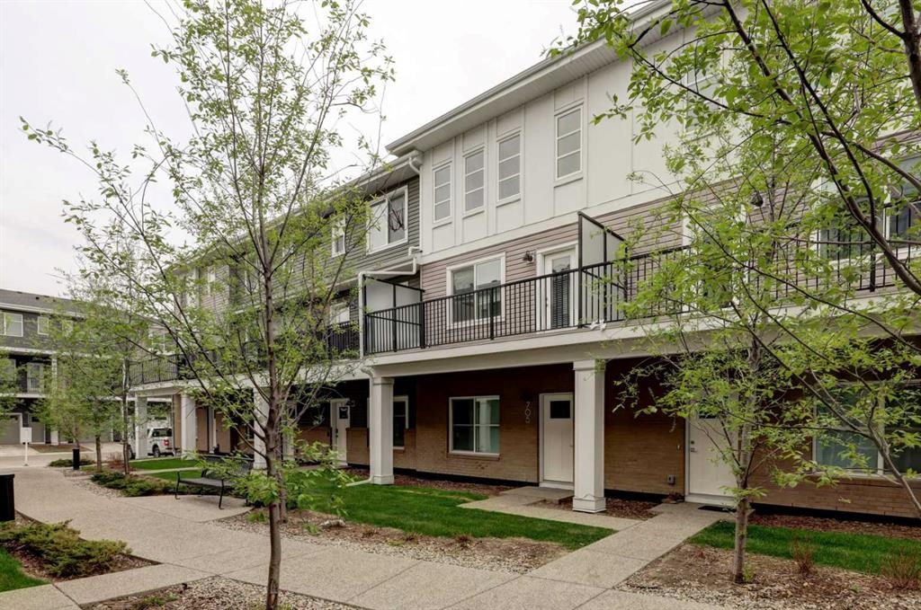 705-50 Cornerstone Passage Ne, Calgary, AB - Outdoor With Balcony With Deck Patio Veranda