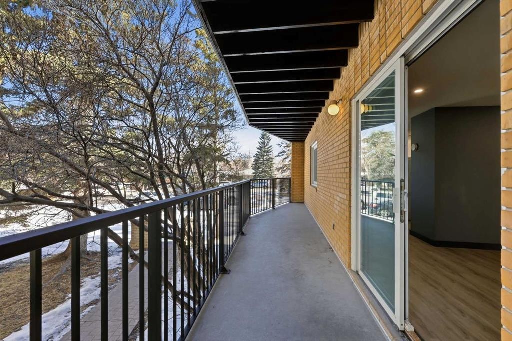203-3103 Blakiston Drive Nw, Calgary, AB - Outdoor With Balcony With Exterior
