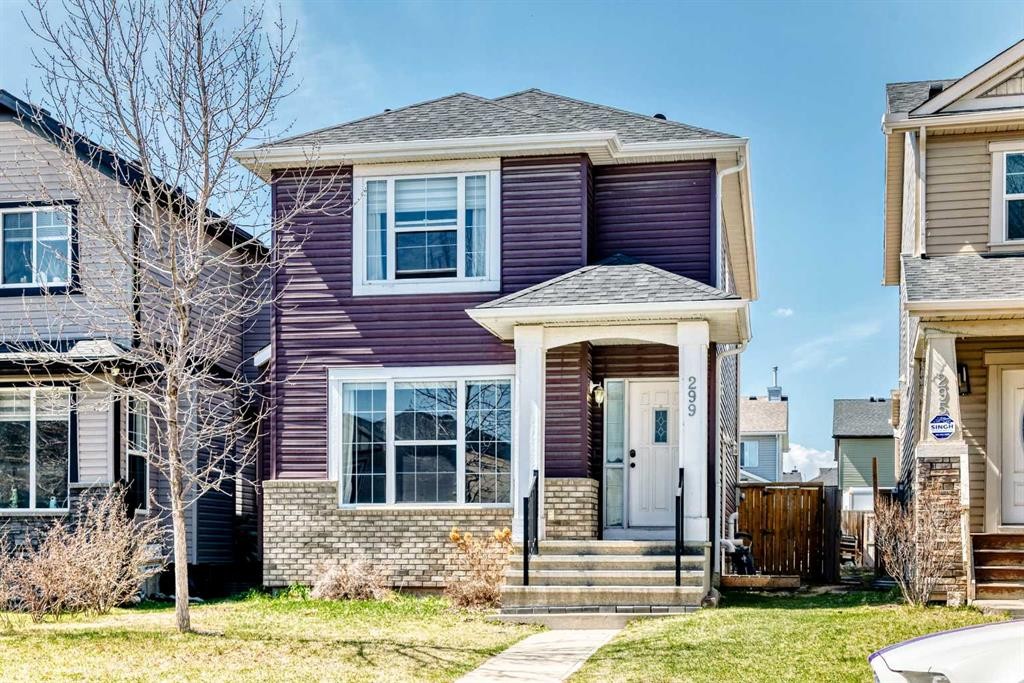 299 Saddlebrook Circle Ne, Calgary, AB - Outdoor With Facade