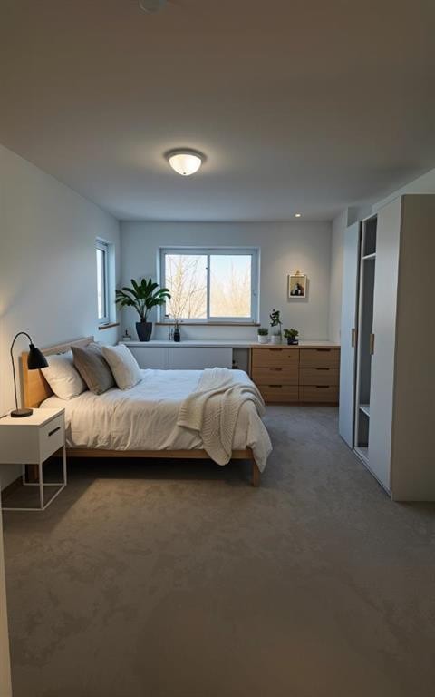 182 Coventry Close Ne, Calgary, AB - Indoor Photo Showing Bedroom