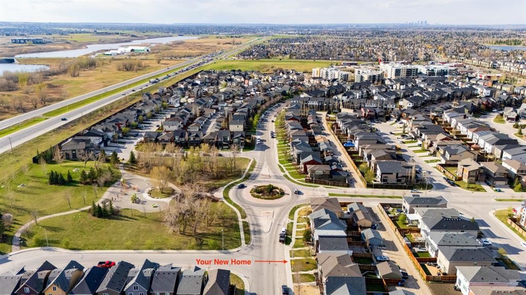 623 Walden Drive Se, Calgary, AB - Outdoor With View