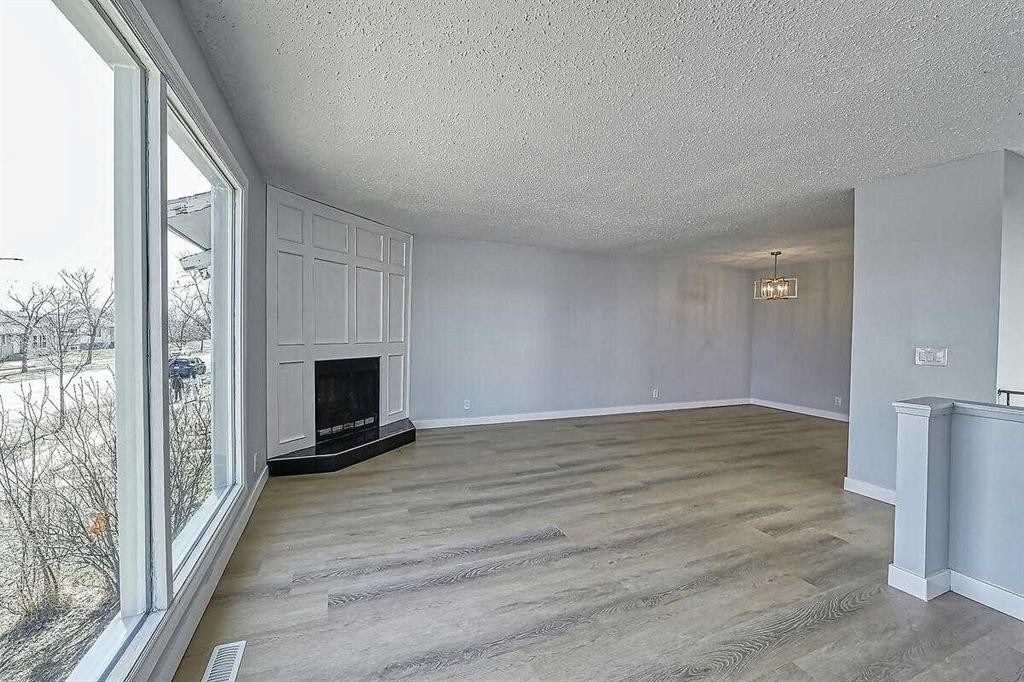 71 Falton Drive Ne, Calgary, AB - Indoor With Fireplace