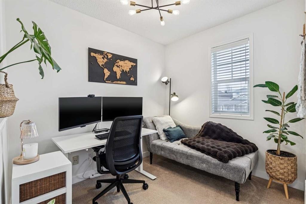 94 West Springs Way Sw, Calgary, AB - Indoor Photo Showing Office