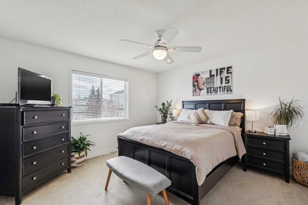 94 West Springs Way Sw, Calgary, AB - Indoor Photo Showing Bedroom