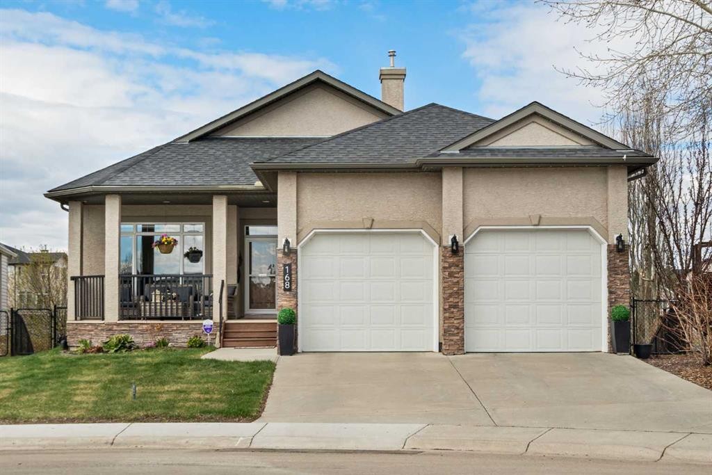 168 West Creek Landing, Chestermere, AB - Outdoor With Deck Patio Veranda