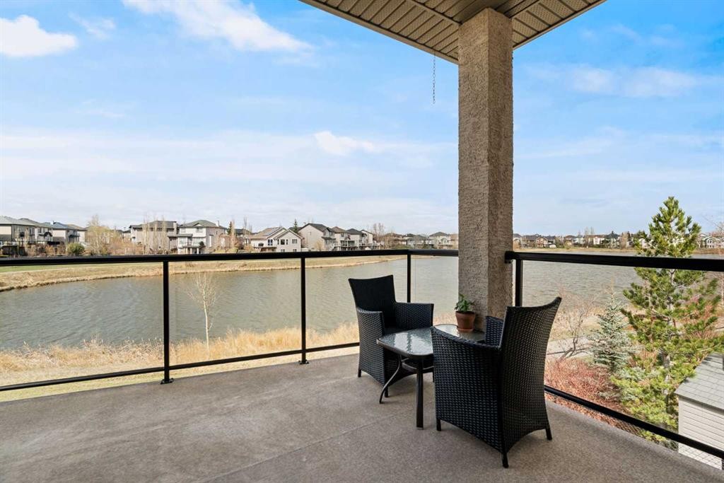 168 West Creek Landing, Chestermere, AB - Outdoor With Body Of Water