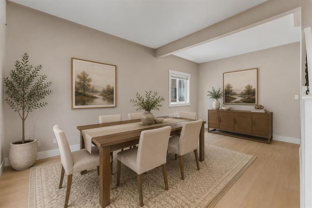 57 Sherwood Terrace Nw, Calgary, AB - Indoor Photo Showing Dining Room