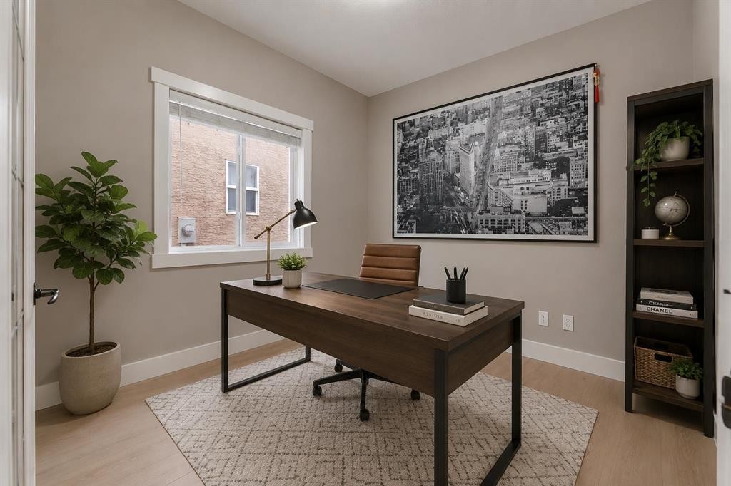57 Sherwood Terrace Nw, Calgary, AB - Indoor Photo Showing Office