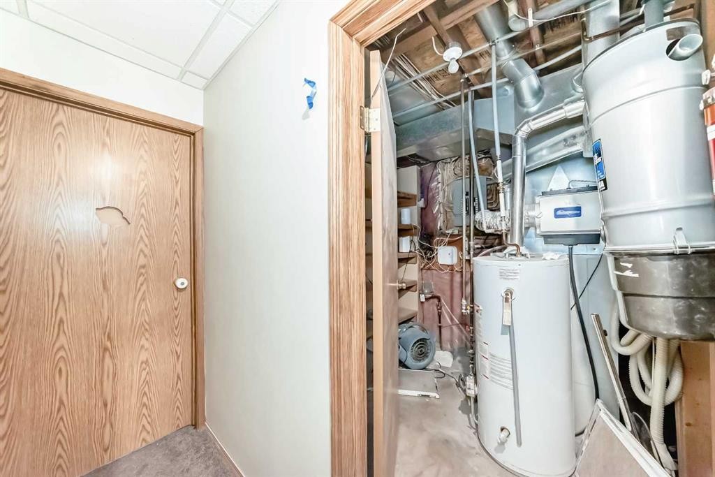 176 Woodside Road Nw, Airdrie, AB - Indoor Photo Showing Basement