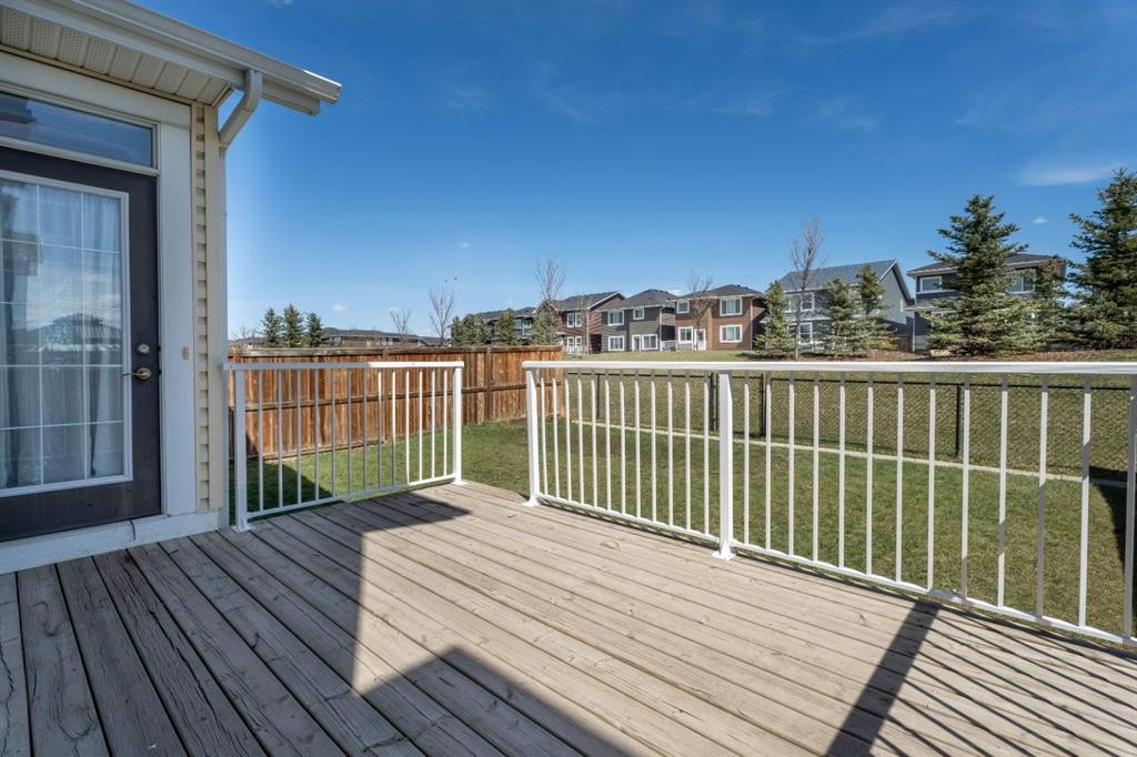 30 Redstone Parade Ne, Calgary, AB - Outdoor With Deck Patio Veranda With Exterior