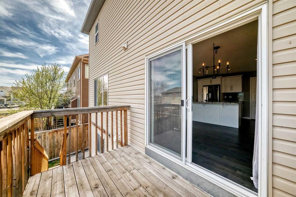 312 Viewpointe Terrace, Chestermere, AB - Outdoor With Deck Patio Veranda With Exterior