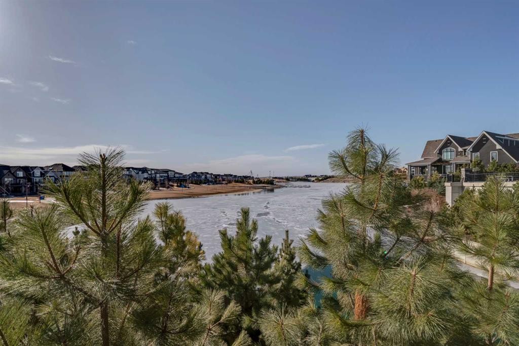 312 Viewpointe Terrace, Chestermere, AB - Outdoor With Body Of Water With View