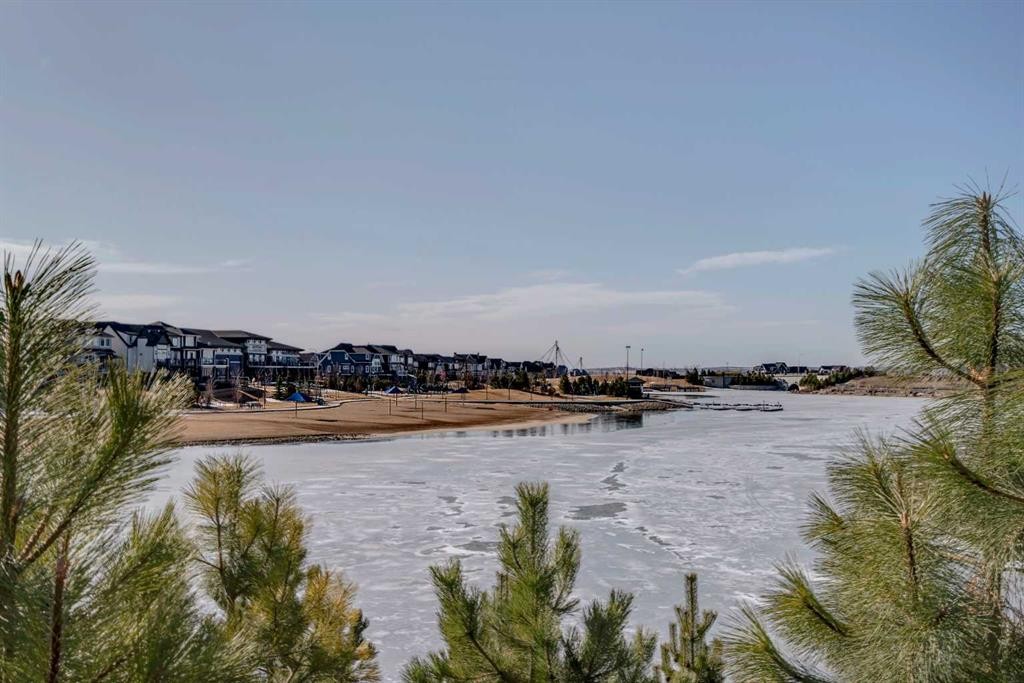 312 Viewpointe Terrace, Chestermere, AB - Outdoor With Body Of Water With View
