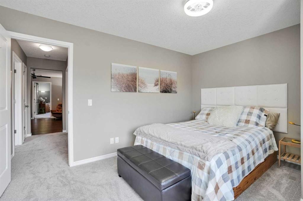 109 Cranleigh Place Se, Calgary, AB - Indoor Photo Showing Bedroom