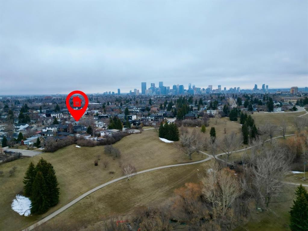 719 27 Avenue Nw, Calgary, AB - Outdoor With View