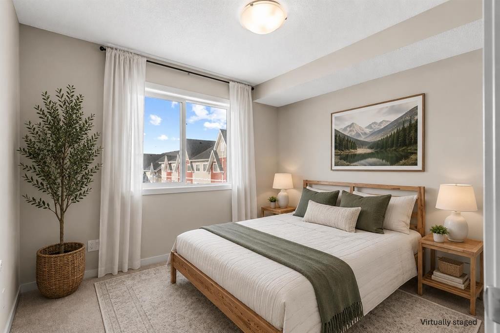 310-32 Red Embers Parade Ne, Calgary, AB - Indoor Photo Showing Bedroom