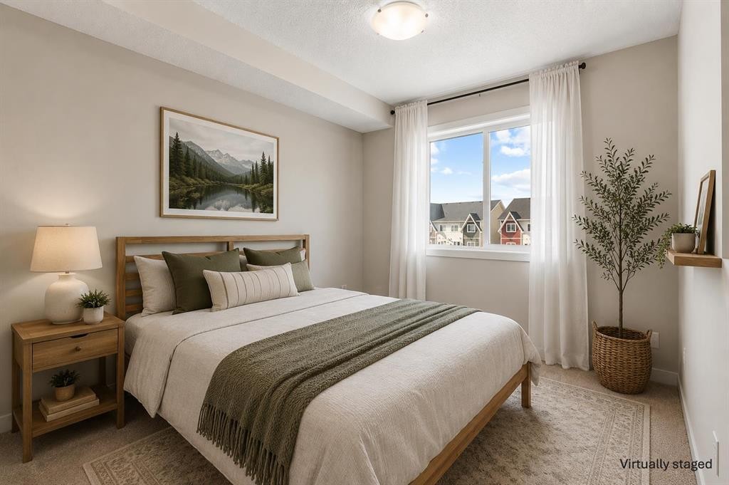 310-32 Red Embers Parade Ne, Calgary, AB - Indoor Photo Showing Bedroom