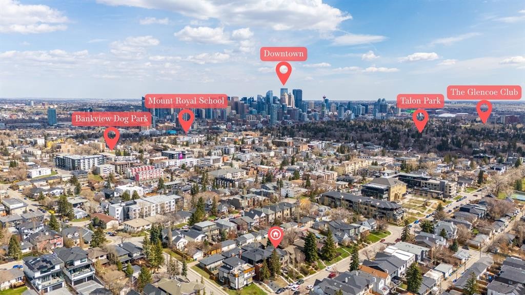 1834 30 Avenue Sw, Calgary, AB - Outdoor With View