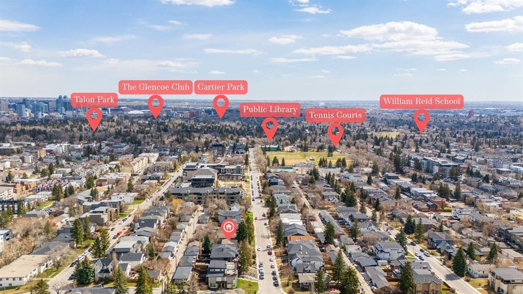1834 30 Avenue Sw, Calgary, AB - Outdoor With View