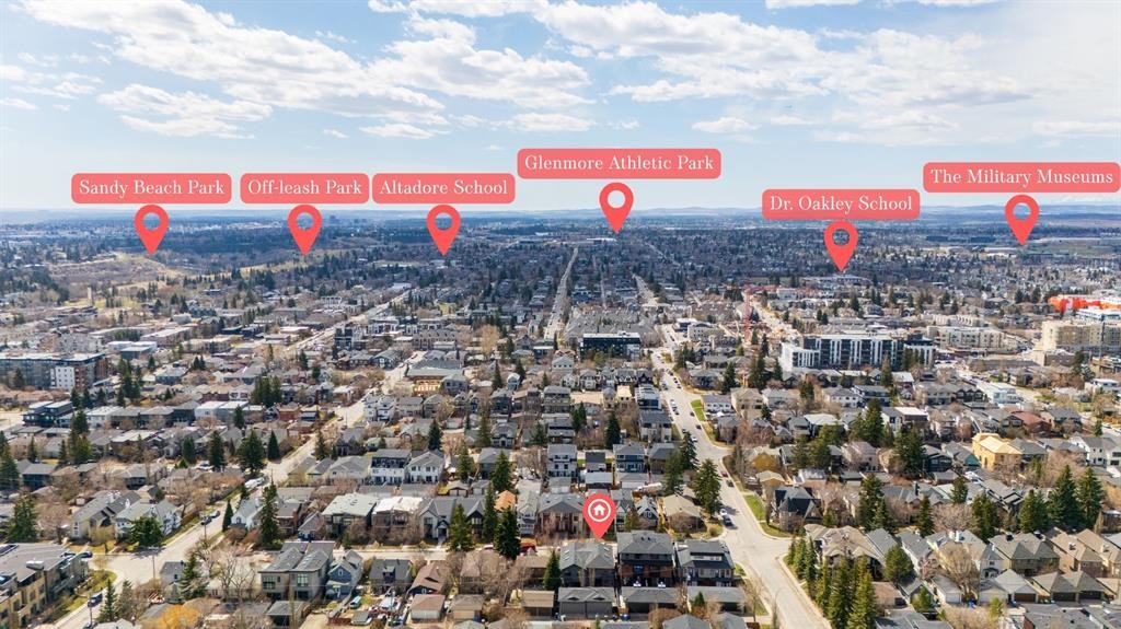 1834 30 Avenue Sw, Calgary, AB - Outdoor With View
