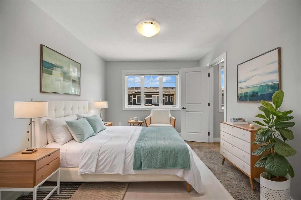 1132 Sage Hill Grove Nw, Calgary, AB - Indoor Photo Showing Bedroom