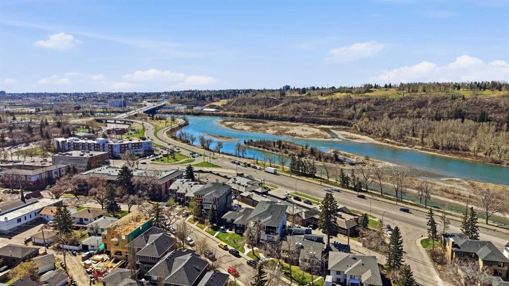 2-2635 1 Avenue Nw, Calgary, AB - Outdoor With Body Of Water With View