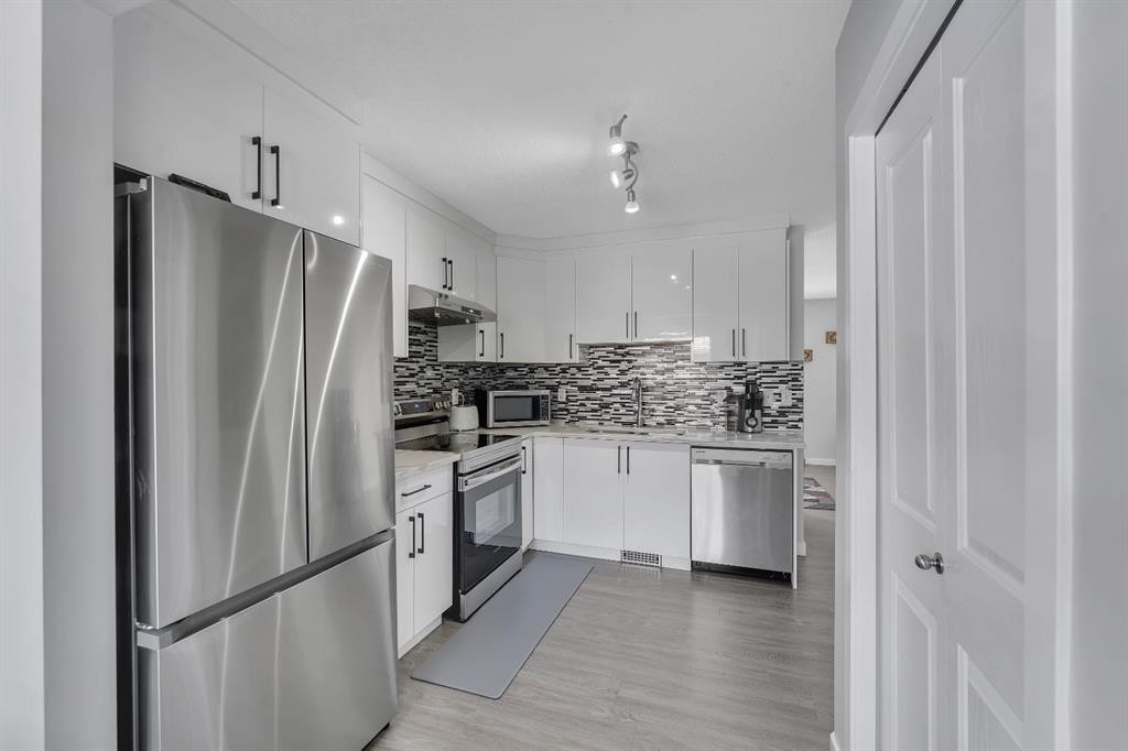 257 Saddlebrook Point Ne, Calgary, AB - Indoor Photo Showing Kitchen With Stainless Steel Kitchen With Upgraded Kitchen